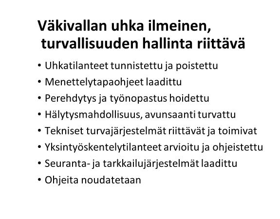 Onko uhkaavien