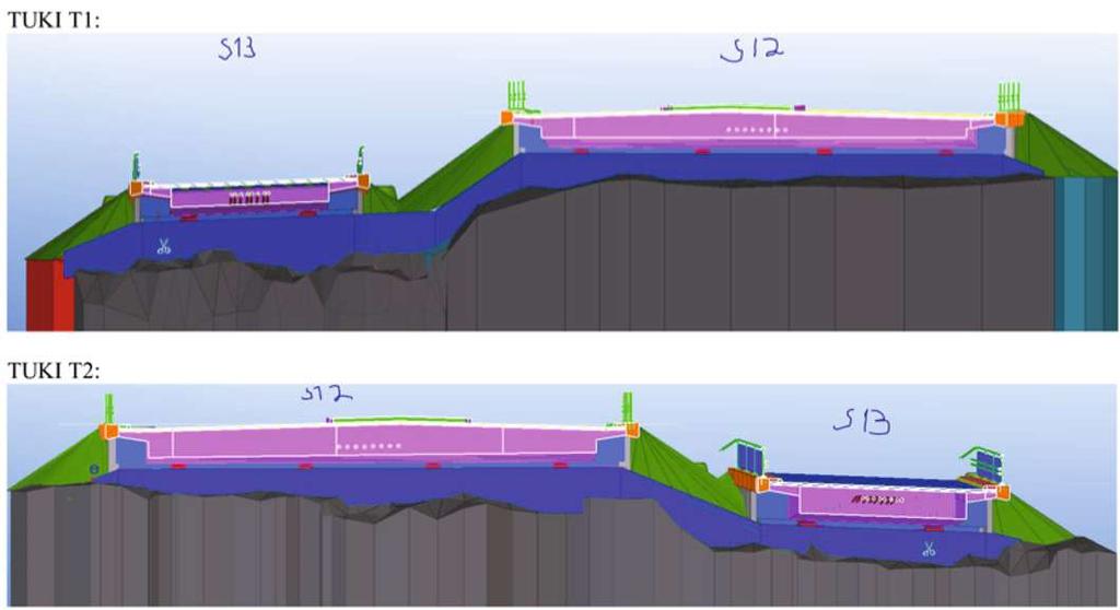 Taitorakenteiden suunnittelun lähtökohtana Pistepilvi kaikkien taitorakenteiden suunnittelun (tunneli, sillat,