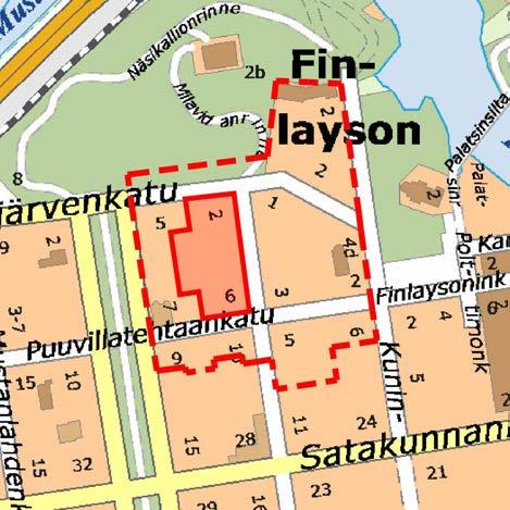 TAMPERE Asemakaavan muutoksen osallistumis- ja arviointisuunnitelma 5.3.2015, tark. 30.5.2016, 20.2. ja 15.5.2017 I (FINLAYSON), PUUVILLATEHTAANKATU 6, NÄSILINNANKATU 2-6 JA NÄSIJÄR- VENKATU 3, TÄYDENNYSRAKENTAMINEN.