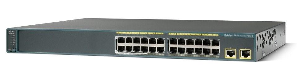 Ominaisuudet: -24kpl FastEthernet 10/100 porttia -Flow control, full duplex capability, trunking, VLAN support, IGMP snooping, Syslog support, Weighted Round Robin (WRR) queuing (CNET n.d.) 5 3.2.3 Cisco Catalyst 2960-24TT kytkin Cisco Catalyst 2960-kytkin tuli markkinoille syyskuussa 2005.