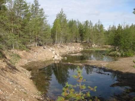 Karhinkankaan pohjavesialueella. Kuvat Elina Lindsberg 26.5.