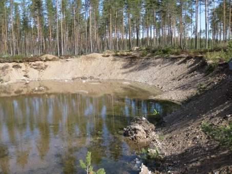 Koepumppauspiste K2 sijaitsee ottoalueella SOKKA2, jonka kunnostustarve on suuri.
