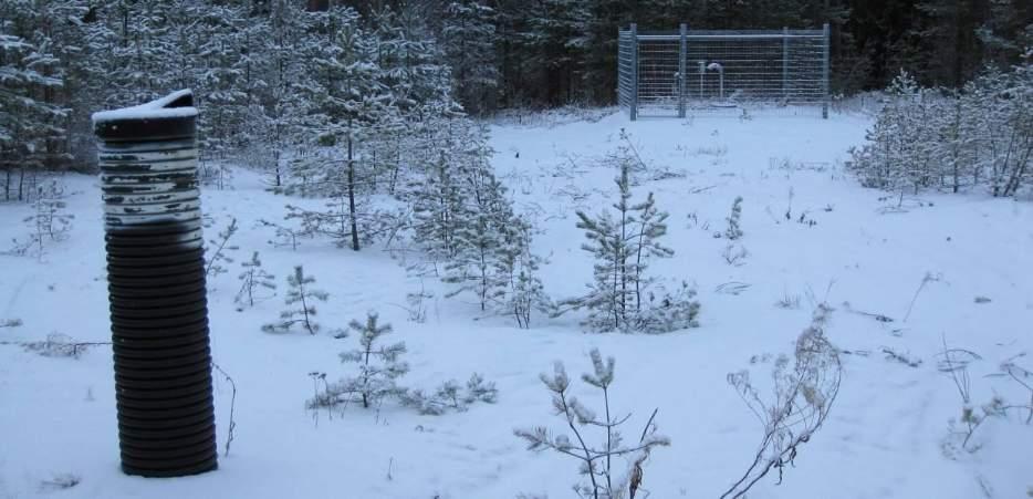 44 Kuva 3.11.3 Haapalan-Korven vesihuoltoyhtymän kaivo. Kuva: Elina Lindsberg 18.12.2014.