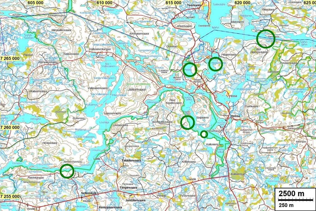 2 Sisältö Perustiedot... 2 Inventointi... 3 Lähteet... 14 Kiinteät muinaisjäännökset... 15 24 SUOMUSSALMI SAUNANIEMI E... 15 25 SUOMUSSALMI HYPÄS E.