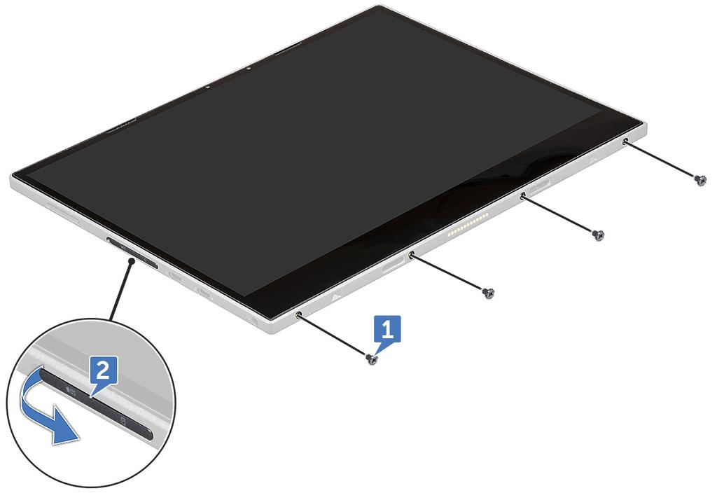 4 Aseta muovinen piirtopuikko microsim/microsd-paikkaan.