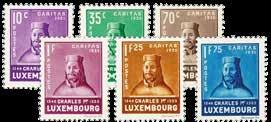Luxemburg 1956 - Postituore - Michel 552-54 N:o 716043