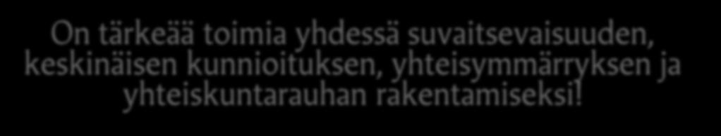 Kun huomioidaan kaikenlaisen katsomukset, tulevat huomioiduksi myös kristityt. Määriteltävä mikä on ja mikä ei ole uskonnonharjoitusta?