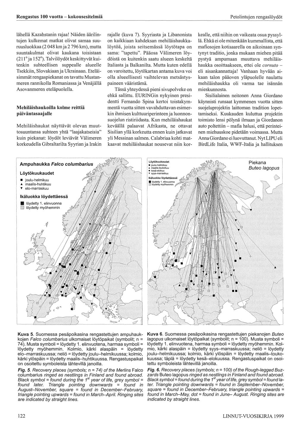 Rengastus 00 vuotta - kokousesitelmiä lähellä Kazahstanin rajaa!