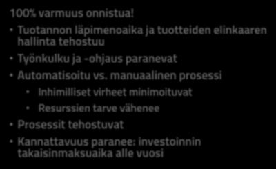 -ohjaus paranevat Automatisoitu vs.