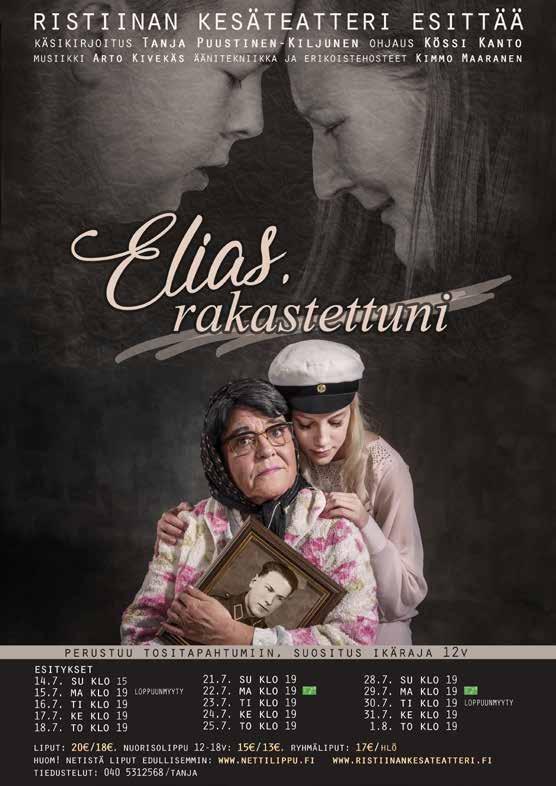 Peruslippu 18, lapset, opiskelijat, työttömät, varusmiehet 12 Kesäteatterin