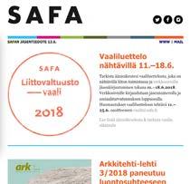 SAFA e-bulletin reaches Finnish arhitects and students in
