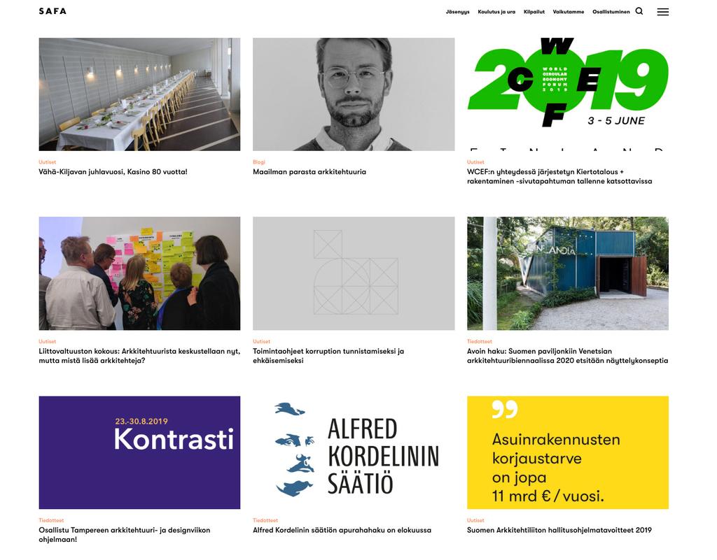 SAFA News Bulletin Rate Card 2019 Frontpage ad 595 per month Advertorial 895 per month From xxx / month New Visibility on Our Website SAFA s newly updated website is the main interface to our