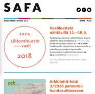 fi New website launched in 2019 SAFA newsletter 2 x month all SAFA members www.