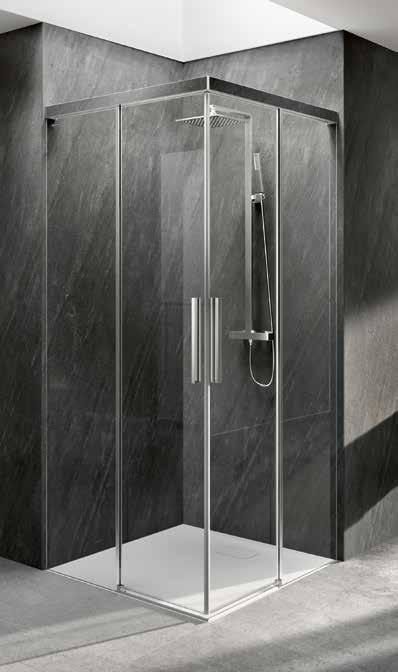 Il nuovo collegamento per i rivestimenti da parete con pannelli di spessore 11 mm è un alternativa rivoluzionaria ai profili di testa e coda e alle