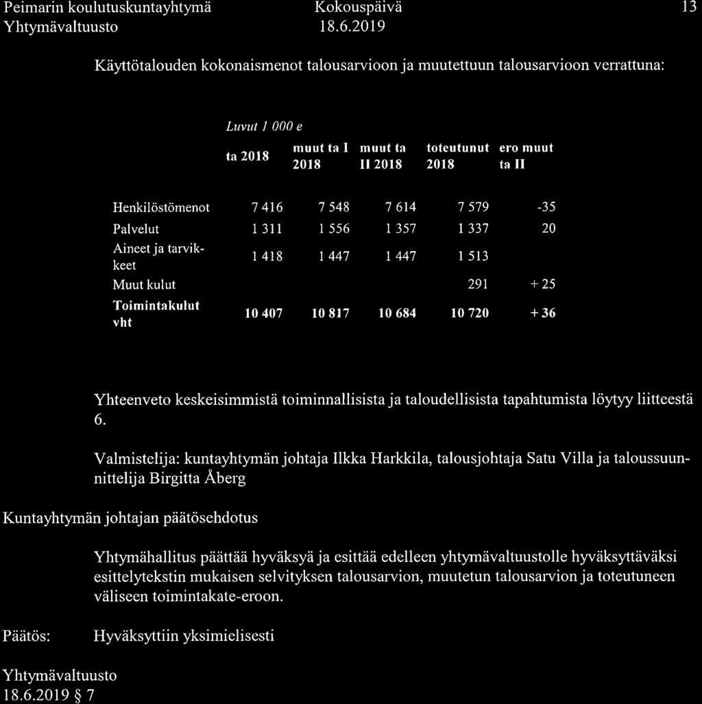 Peimarin koulutuskuntayhtymä 13 Vtrtyrna"uttuurto I S.
