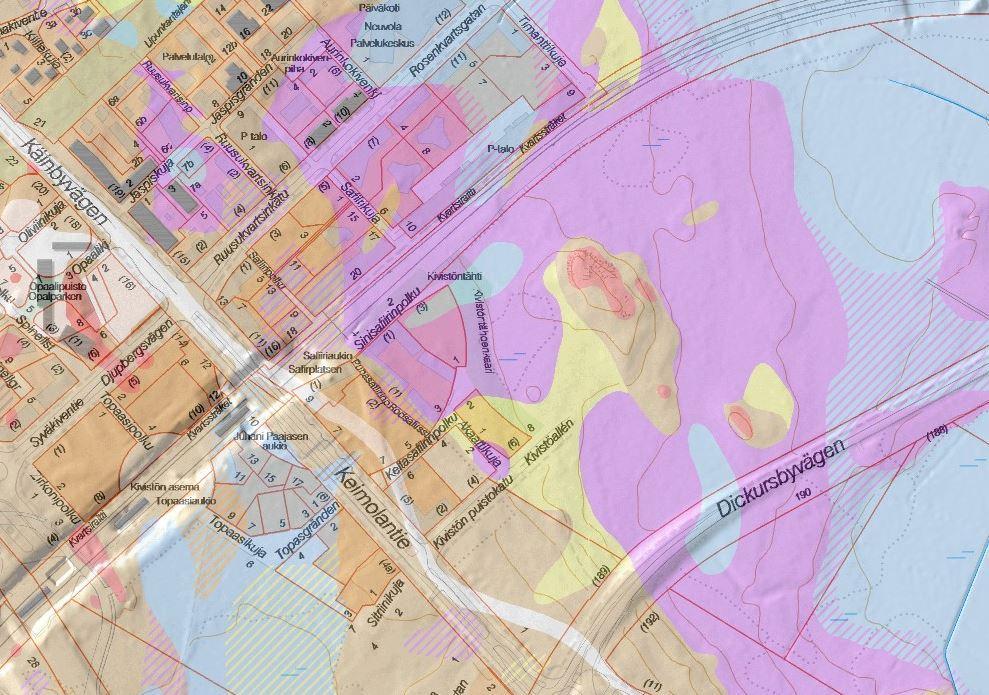 VANTAAN KAUPUNKI KIVISTÖN TÄHTI ASEMAKAAVA NRO 232500 RAUTATIELIIKENTEEN TÄRINÄVAIKUTUKSET