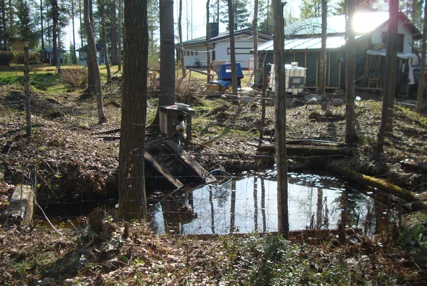Boreal Bioref, Kemijärven biojalostamo EY-keskuksen lausunto sivu 23, lähde VASTINE 2 1. ÄHDE TIAN 4:38 AUEEA ähde ei ole luonnontilainen.