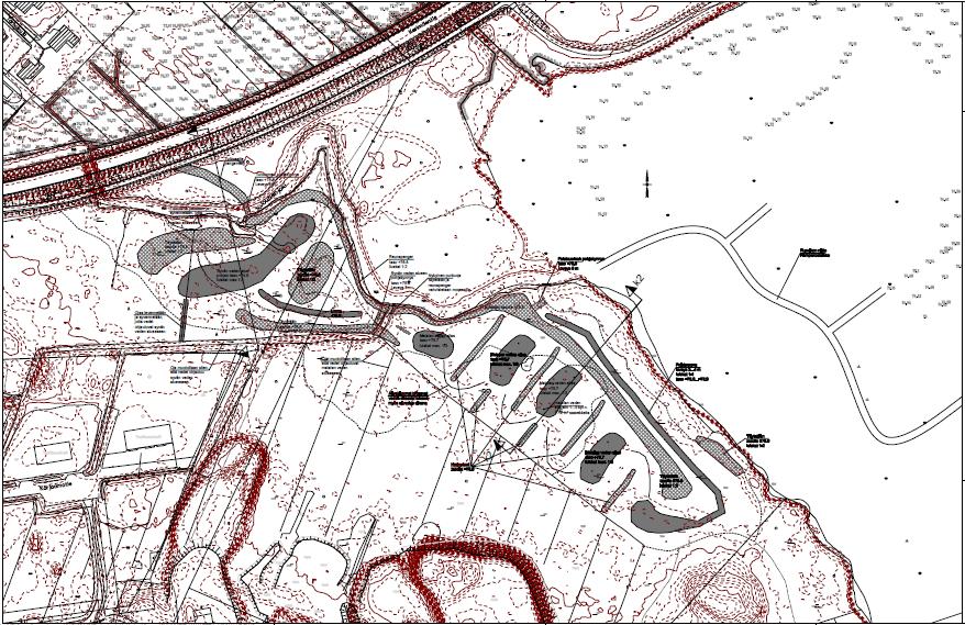 ESA-ELY Kirkkorannan-Jouhenjoen alue, Savonlinna. Toimenpidealue 1 Jouhenjoen kosteikon rakentaminen.