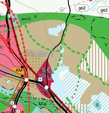 Suunnittelun lähtökhdat ja alustavat tavitteet Kaavituspäätös Ylöjärven kaupunginvaltuustn 5.11.