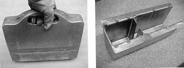 Kuva 4. Struktural-koevalut: matkalaukku vasemmalla ja hattu oikealla. Kuva 3. Giesserei-Jahrbuch 2006, nide 1.