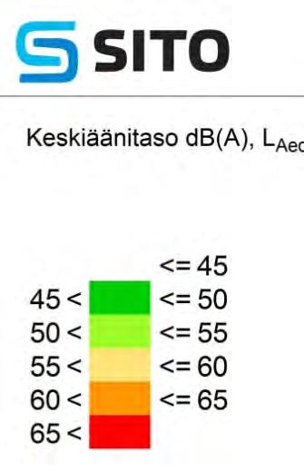 Sivu 27 21 Meluselvitys Alueelle on laadittu maastomalliin perustuva meluselvitys, (Niittyholman kaavarungon liikenteen ja ympäristön yleissuunnitelma, meluselvitys, Haukipudas, Oulu, SITO, 8.8.2014).