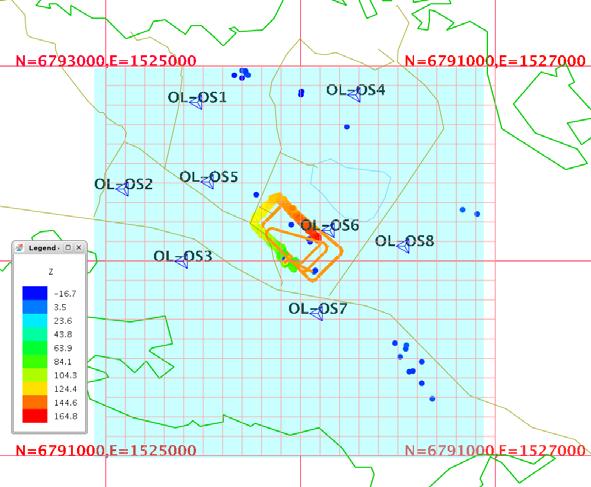 29 4.2 Seismic ONKALO block The explosions (1676 events, ML = -1.1 0.7) located inside the seismic ONKALO block are presented in Figure 4-3.