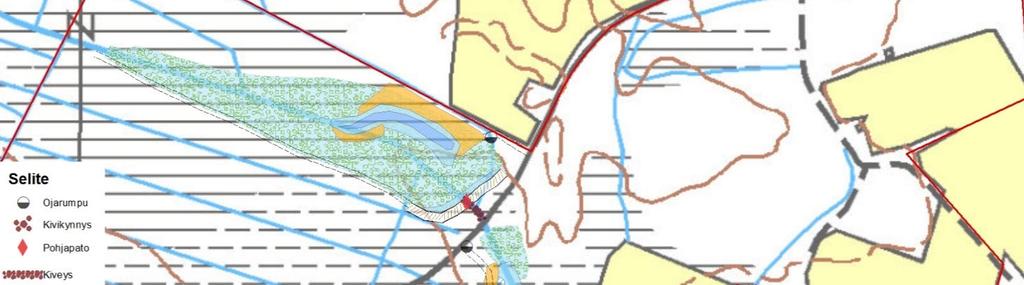 ALUEELLINEN SUUNNITELMA 4 (18) Isonkorvenpuronvarren tulvaluhdat ovat kuivuneet ojituksen seurauksena ja niiden reuna alueet