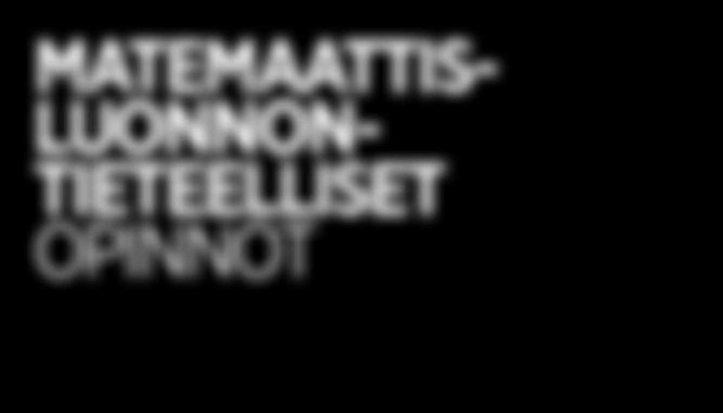 OPINTO-OHJELMAT JA LISÄTIETOA: