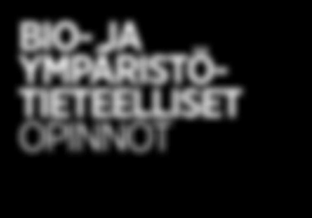 OPINTO-OHJELMAT JA LISÄTIETOA: