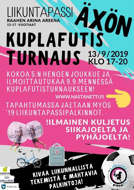2019 klo 18.30 Ruukin koululla. Pytinki-kuoro etsii riveihinsä uusia innokkaita naislaulajia! Jos innostuit, ota yhteyttä kuoronjohtajaan: Sanna Jaako, p.