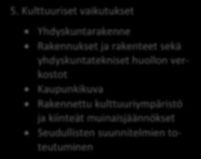 Ekologiset vaikutukset Maisema Maa- ja kallioperä Luonnonympäristö Pinta- ja pohjavedet Pilaantuneet maat (PIMA) 4.