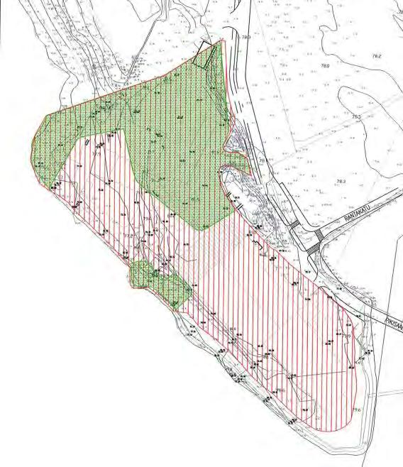 Pikisaari 5 haitta-aine tilanne ja rakiennuslupaa varten tarvittavat suunnitelmat ENV1463 16.1.2019 4 (12) Kunnostustason jäännöspitoisuuksia ei lupapäätöksessä edellytetty tutkittavan.