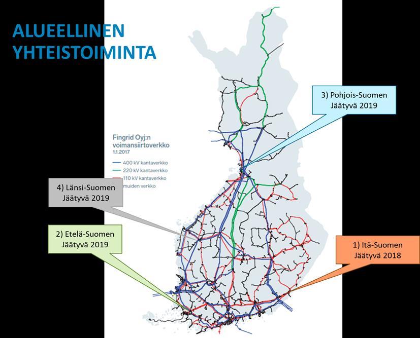 viranomaisten, kuntien ja elinkeinoelämän toimintakykyä pitkäkestoisissa sähkönjakelun