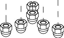 Osat 1 (1x) 6 (1x) A (12x) 7 (1x) B (12x) 8 (1x) 2 (3x) 9 (1x) 3 (3x) 4 (1x) 5 (3x) Lue ohjeet huolellisesti