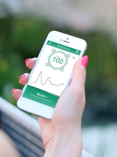 LABORATORIOTASON TIETOA STRESSITASOJEN VAIHTELUISTA Moodmetric-älysormus mittaa