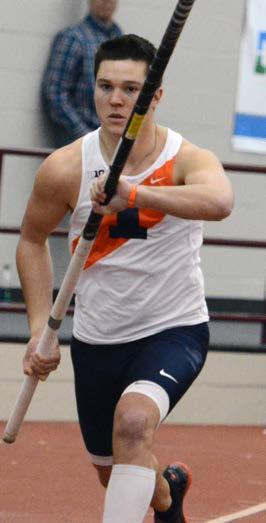 The Fighting Illini mitch mammoser senior // pole vault newton, ill.