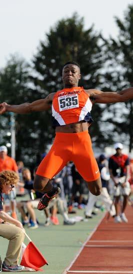 The Fighting Illini Jonathan Wells sophomore // Hurdles/High jump/multi-events Fox Lake, Ill.