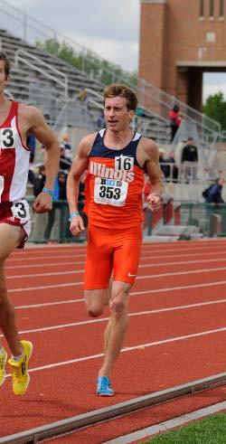 Sixth-Best Indoor 3,000M time In illinois History 2015 Track and Field Outdoor: Qualified for the NCAA West Prelims in the 1,500m and 5,000m... Placed eighth in the 5,000m at the Big Ten Championships.