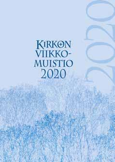 27 Kirkon viikkokalenteri 2020 Kirkon viikkokalenterissa on aukeaman oikealla sivulla viikonpäivät tuntijaon mukaisesti, myös viikonloput. Vasemmalle on varattu muistiinpanotilaa.