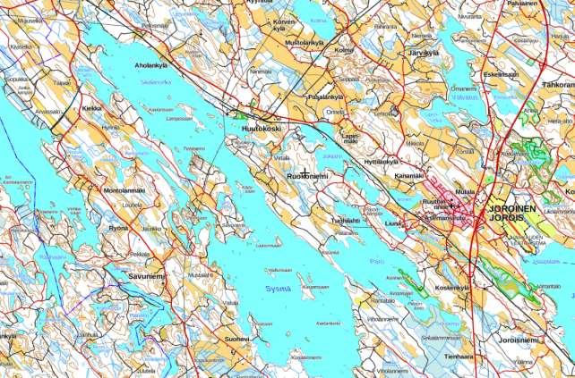 21 Kuva 6. Vesivoimalaitosten sijainti (Karttapaikka 2019) 3.