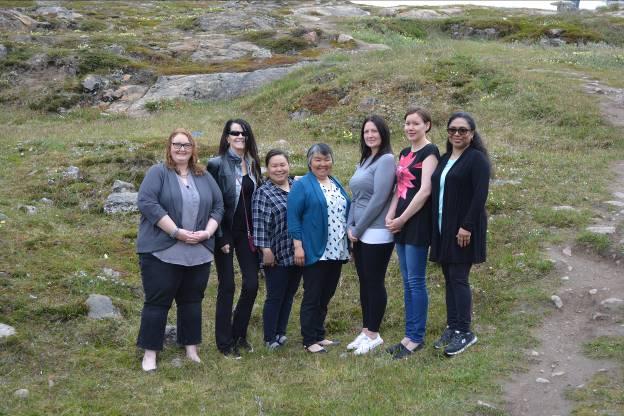 (Haumingmin Taliqpingmun) Katharine Bartlett, Bernadette O'Brien, Caroline Meeko, Louisa Meeko, Jolene Anderson, Bridgette Aulatjut, Virginia Abe Kunjachan CELN ED5850 Nakuuhivallianiaqtaat