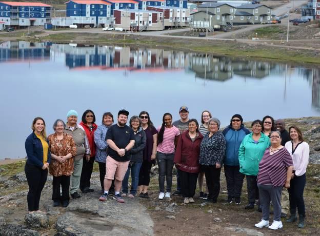 (Haumingnin Taliqpingmun) Kelli McLarty, Angeline Koomuk, Linda Kaviok, Mary Nakoolak, Rhoda Paliak Angootealuk, Kylie Curry, Nunia Anoee, Chelsea Landry, Nicola James, Alex Siksik, Sarah Takolik,