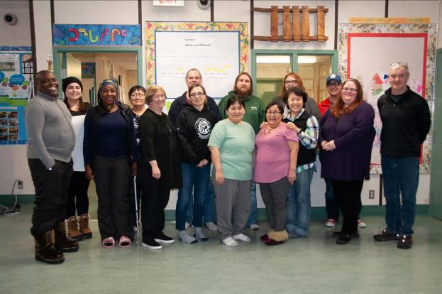 (Haumingmin Taliqpingmun) Claude Pike, Chelsea Landry, Marva Preston Pavy, Sarah Alooloo, Kathleen McKinlay, Zuzanna Mignon, Claude Giroux, Mary Neeveacheak, Travis Klak, Rosie Joamie, Manny Sivilay,