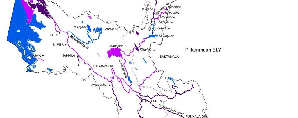 Ehdotus Kokemäenjoen alaosan Loimijoen osa-alueen pintavesien toimenpideohjelmaksi vuosille 2016-2021 Kuva