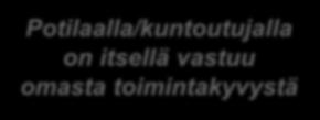 kuntoutusmittareita: kuntoutuminen tehdään