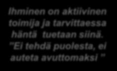 työstä ja näiden merkityksestä korostuu.