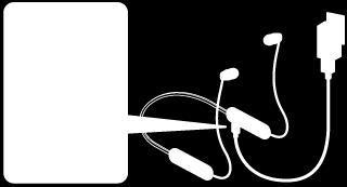 Kuulokkeiden lataaminen Kuulokkeissa on sisäänrakennettu ladattava litiumioniakku. Lataa kuulokkeet ennen käyttöä käyttämällä toimitettua USB Type-C -kaapelia.