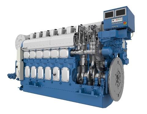 7 Figure 4. General illustration of the W20 engine (Wärtsilä) The engine is the smallest one Wärtsilä is currently producing. The W20 engine is named after the piston diameter (20cm).