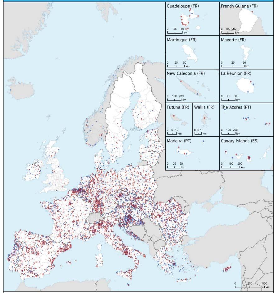 WiFi4EU Ensimmäinen hakukierros 42 miljoonaa euroa rahoitusta 2 800 kunnalle haku käynnistyi 7.11.