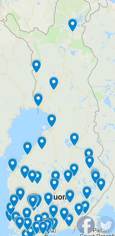 Hankekäynnit 152 käyntiä, 56 kuntaa Työttömien yhdistykset 99 EHYT ry:n toimipaikat 41